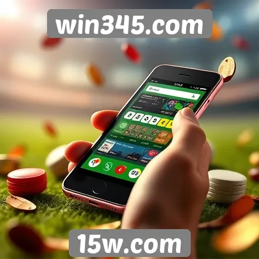 experiência móvel otimizada no site win345.com